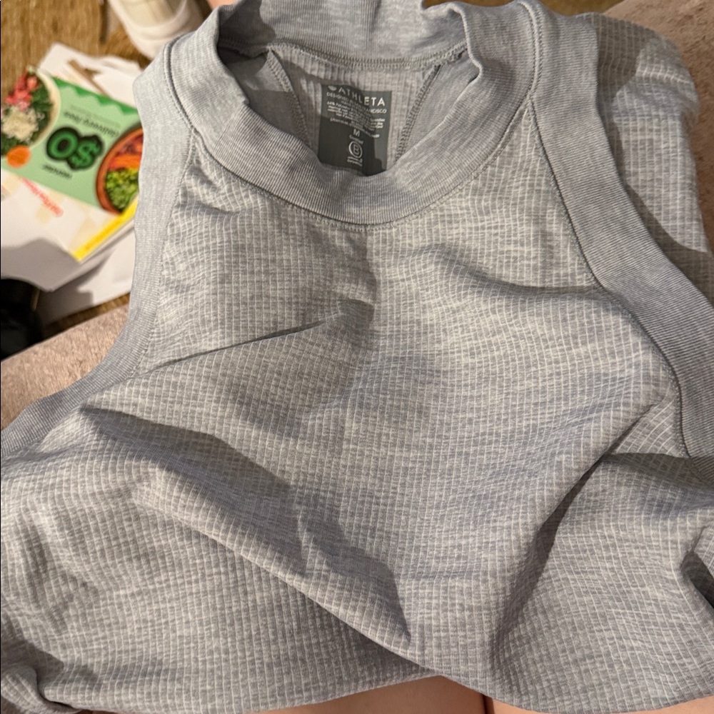 Athleta Ribbed Racerback Tank Top - Picture 5 of 6